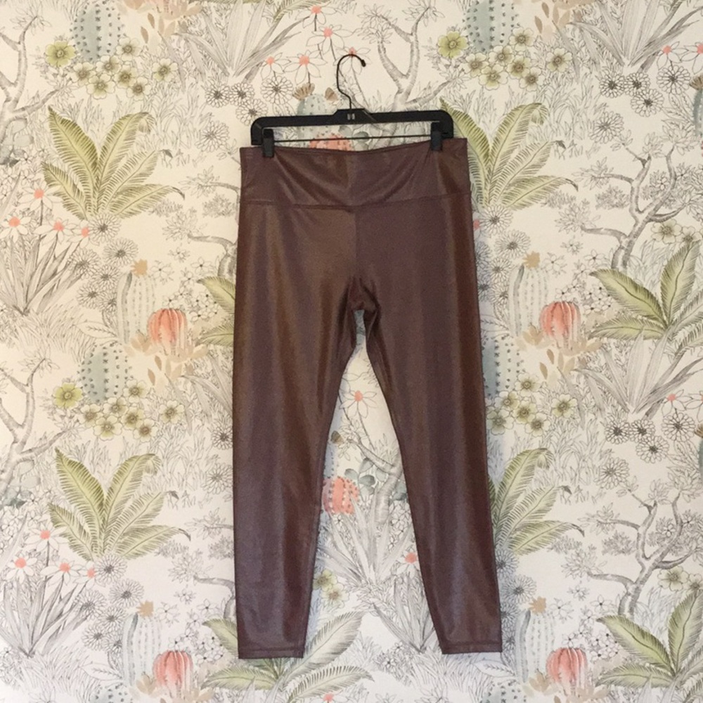 Dusty pink athleta leggings